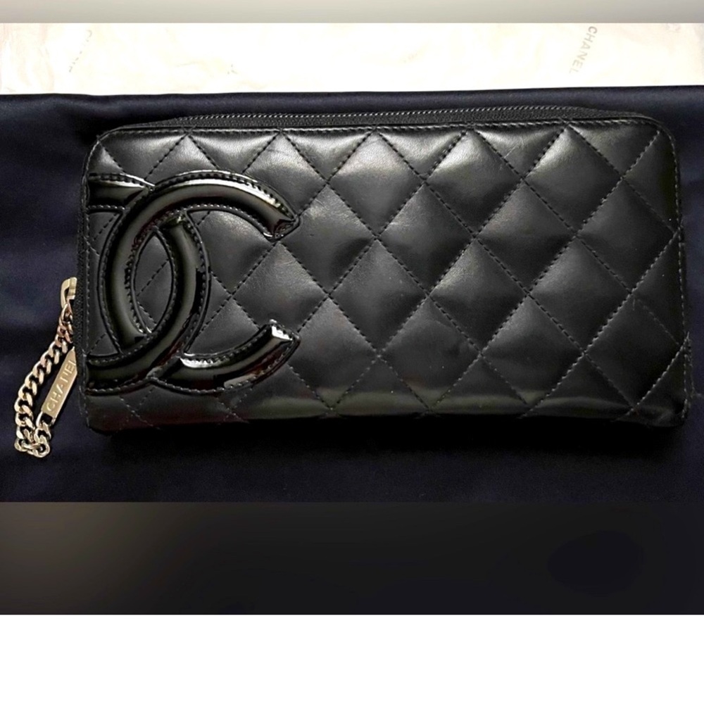 CHANEL Cambon Zip Around Luxury Wallet-Full inclusion